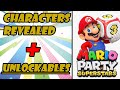 Mario party superstars ALL Playable Characters and Unlockable Characters