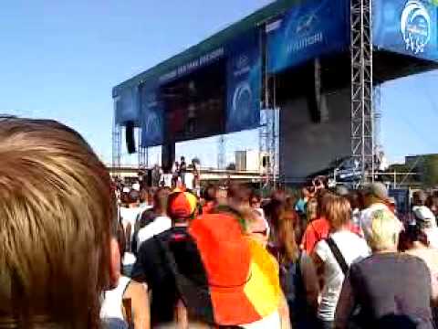 WM 2010 Deutschland - England - Public Viewing Dresden - Achtelfinale