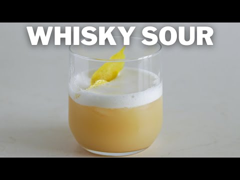 Classic Whiskey Sour Recipe