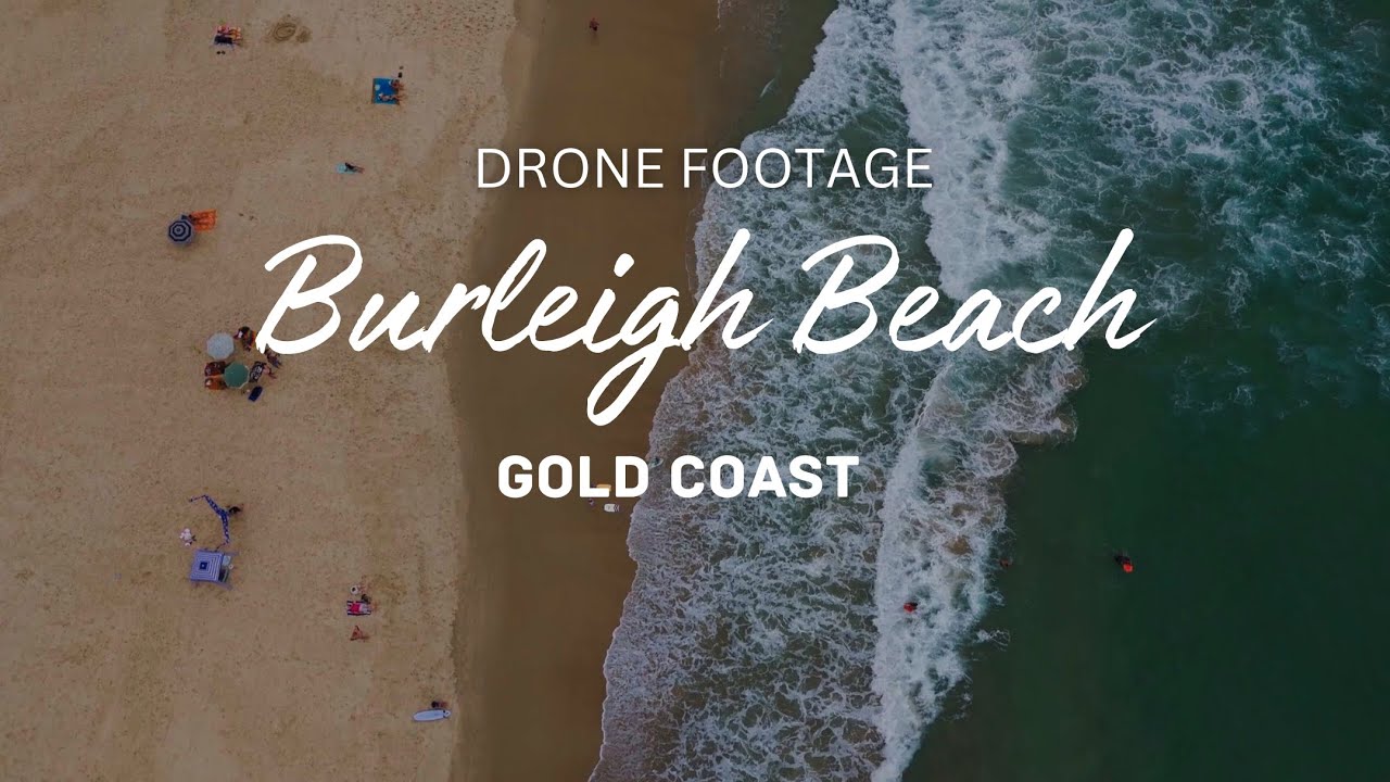 Behold the enchanting bird-eye views of Burleigh Heads Beach.