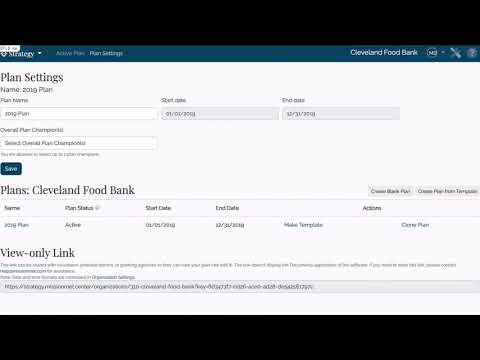 Import a Template Plan