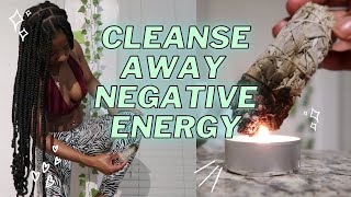 How To Properly SAGE Yourself! Cleanse Away Negative Energy💨