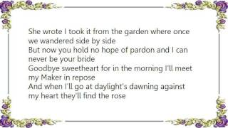 George Morgan - The Convict and the Rose Lyrics