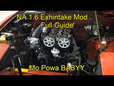 NA 1.6 Miata Exhintake Mod - Install/How To