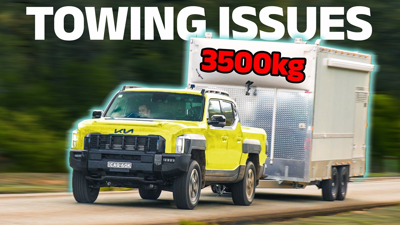 Kia Tasman towing & off-road…WHY this ISN'T up to the task, yet