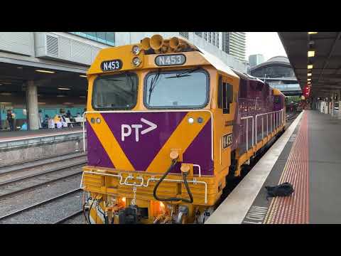 V/Line N453 City of Albury Leslie RS5T HORN SHOW
