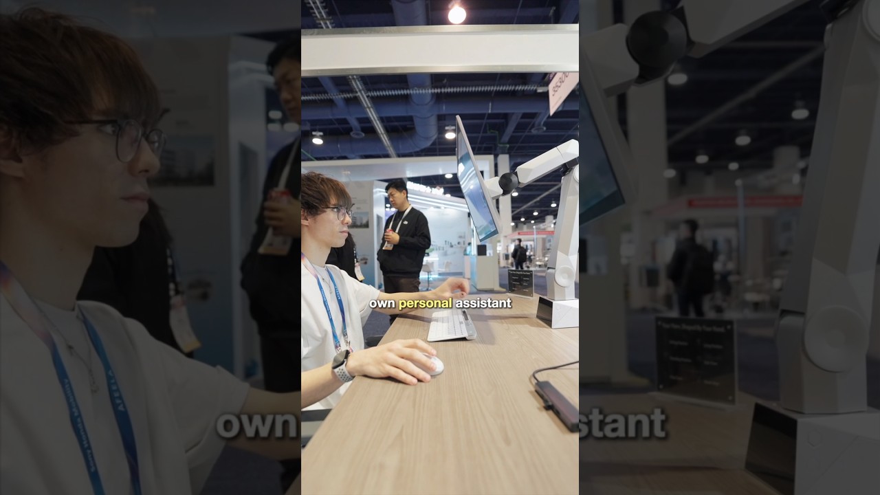 this AI robotic monitor is like Iron Man Jarvis !