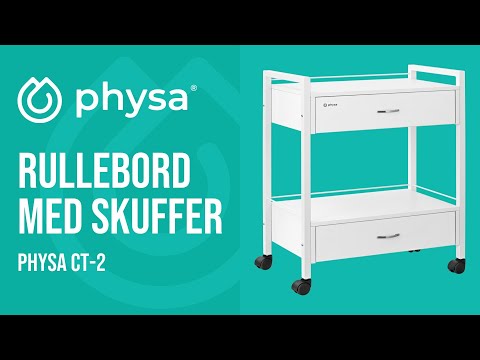 Produktvideo - Rullebord med skuffer