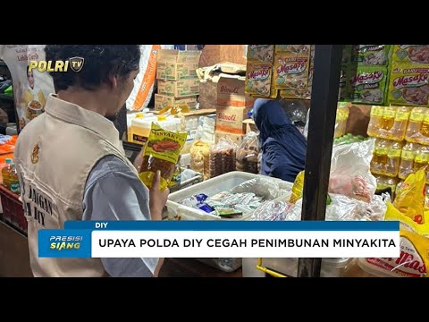 SIDAK PASAR BERINGHARJO SATGAS PANGAN POLDA DIY PASTIKAN STOK DAN HARGA MINYAKITA AMAN