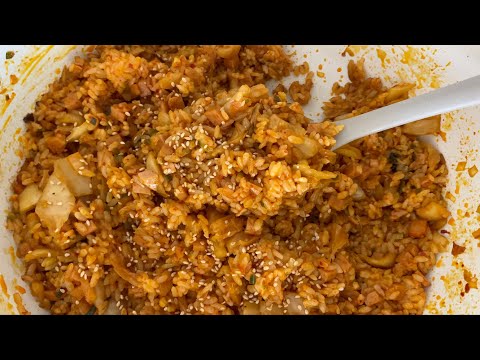 ํฉ๊ธ์ ๊น์น๋ณถ์๋ฐฅ ๋ ์ํผ kimchi fried rice Golden Recipe