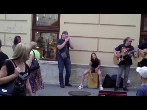 a.m.OK - stand-up street jam in Lviv