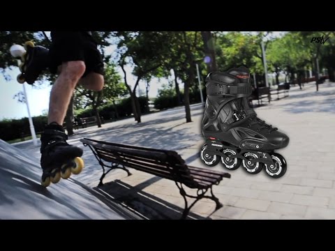 Nick Lomax on Powerslide Imperial Black Skates
