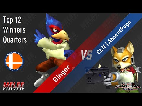 House of Paign 18 - Ginger (Falco) vs. CLN | AbsentPage (Fox) - SSBM - Top 12 - Winners Quarters