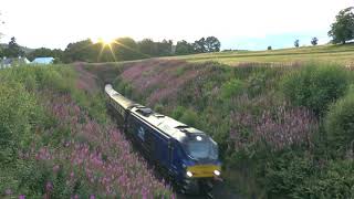68027 TnT 68003 'Northern Belle' Inverness to Edinburgh at Kingswood