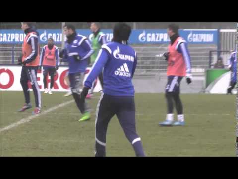 FC Schalke Training 26.01.2015