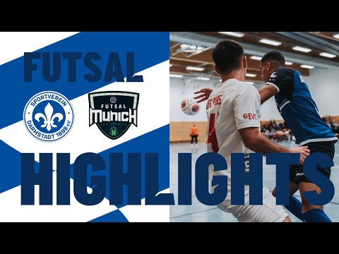 SV Darmstadt 98 vs. TSV Neuried Highlights: Futsal Regionalliga Süd, 28.10.2023