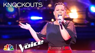 The Voice 2018 Knockouts - Natasia GreyCloud: &quot;Tennessee Whiskey&quot;