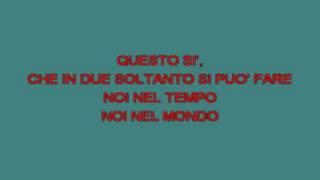 Non si pu  rifare il mondo in due   Pooh [karaoke]