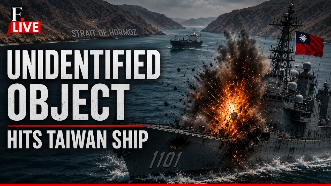 'Unidentified Object' Hits Taiwan Container Ship in Strait of Hormuz | US IRAN WAR LIVE