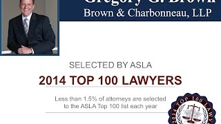 Gregory G. Brown named to Top 100 Lawyers List