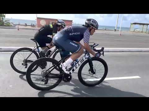 Chegada Elite Feminina GP Bahia de ciclismo