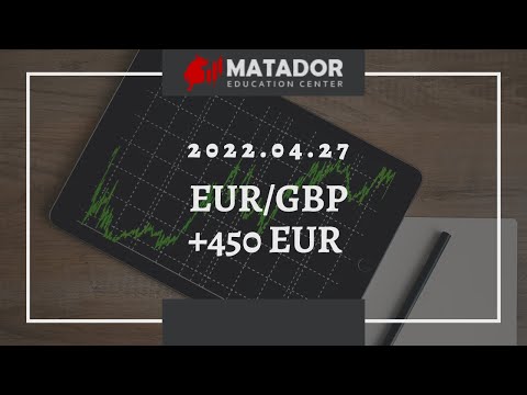 2022.04.27 | EUR/GBP: +450 EUR in 20 min! | Matador Education Center
