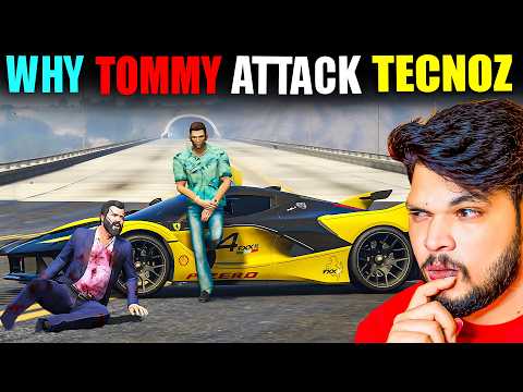 Why Tommy Attacked Techno Gamerz in GTA 5 – Mystery Finally Revealed!