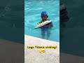 Titanic Lego Self Made Ship Sinking Shorts Titanic Legoship Brittanic Sinkingship Play
