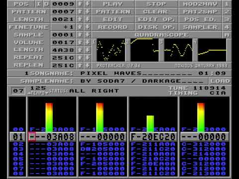 SoDa7 - Pixel Waves [AMIGA ProTracker Module / AmigaKlang]