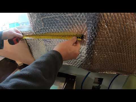 Vlog 56, Narrowboat Fit Out - PLY LINING THE GALLEY