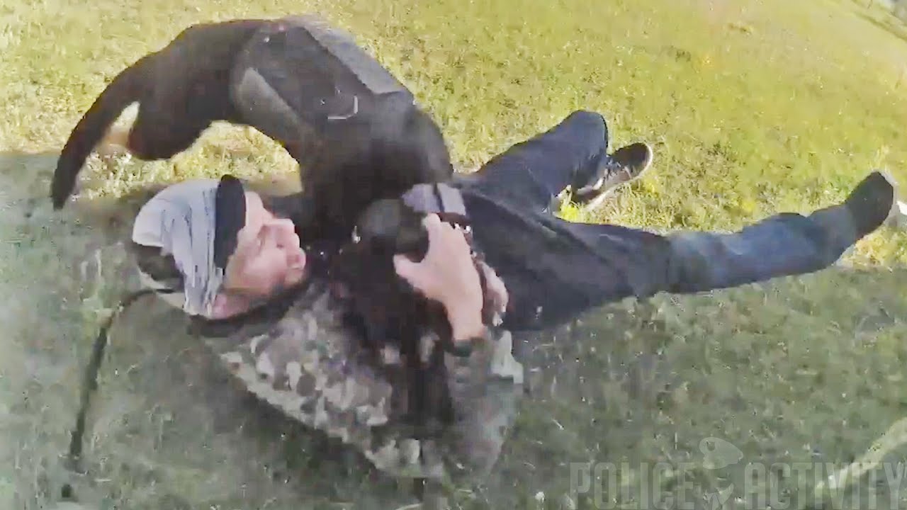 Fugitive Pulls Gun on Deputy And Bites K-9’s Ear