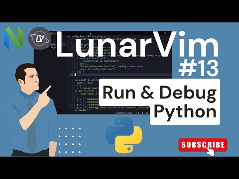 Lunarvim Tutorial 13 Run Dan Debug Python