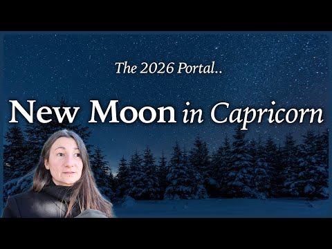 The First New Moon of 2026 — January 18th