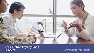 Get an Online Payday Loan Quickly