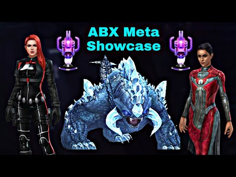 ABX Burn New Meta Black Widow 80 Level Better Than Makkari With Rage - Marvel Future Fight