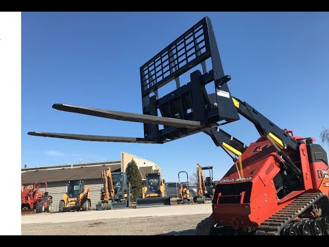 NEW Duo-Tach® Line of Pallet Forks for Mini-Skid & Full Size Skid Steers: Premier Attachments