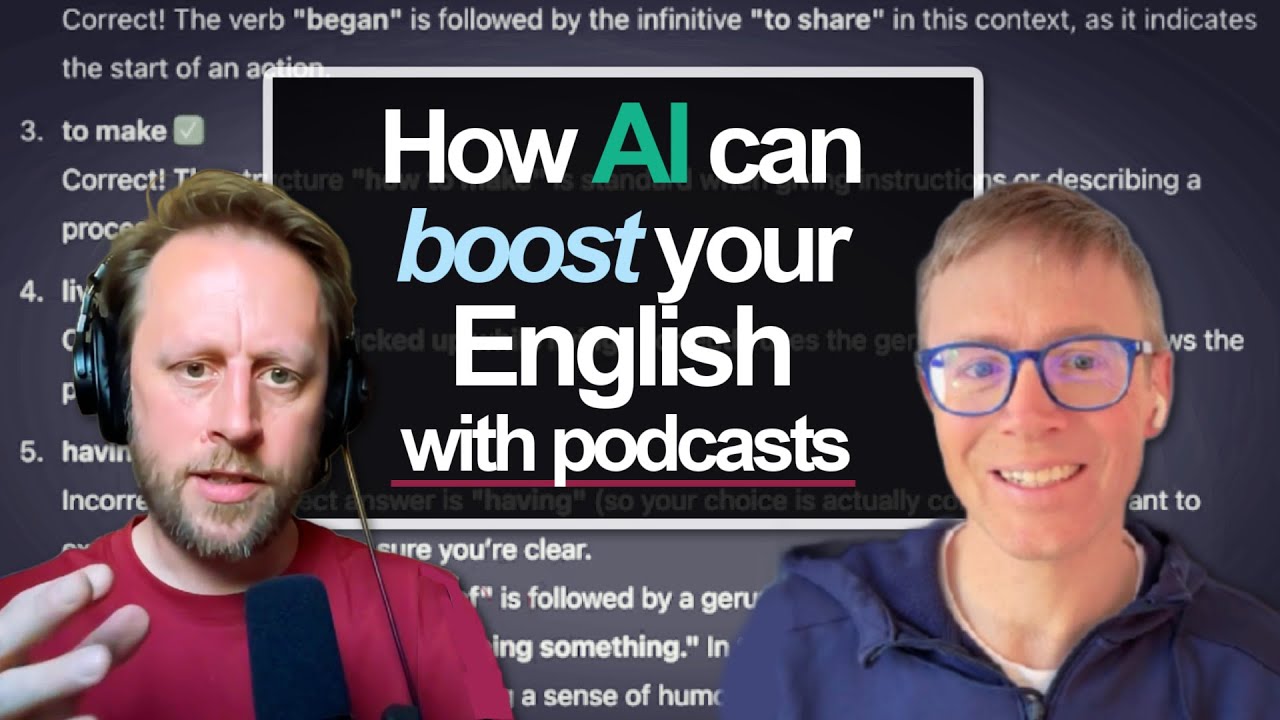 936. How AI can Boost your English with Podcasts ✨🎧 (feat. Alastair Budge)