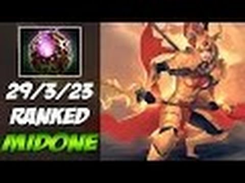 MidOne 8600 MMR Plays a ranked match with Legion commander 29⁄3   Dota 2