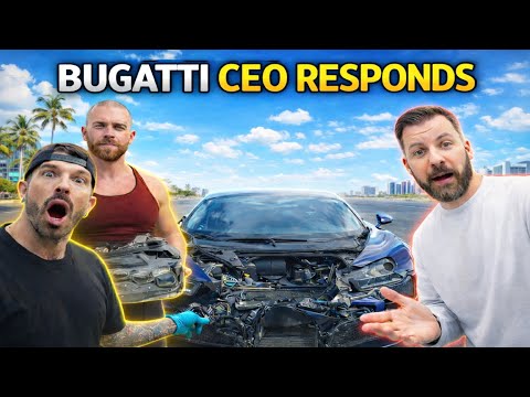Bugatti CEO Responds to Mat Armstrong, FXAlexG Shuts It Down #matarmstrong #car #fxalexg #bugatti