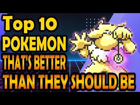 Top 10 Gen 1 Pokémon Way Better Than They Should Be