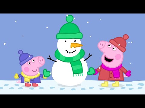 Pepa Prase | Snežni dan | Crtani filmovi za djecu