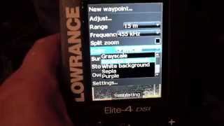 Elite-4 dsi chartplotter and downscan sonar