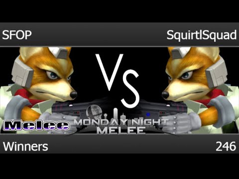 MNM 246 - TLOC | SFOP (Fox) vs SquirtlSquad (Fox) Winners - Melee