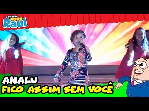 Analu ARRASA com a música "Fico Assim Sem Voce" no Raul Gil!