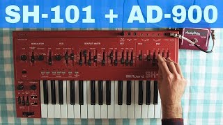 Video thumbnail for ROLAND SH-101 + MAXON AD-900 ANALOG DELAY ~ Will They Pair? Ep.20 by once upon a synth