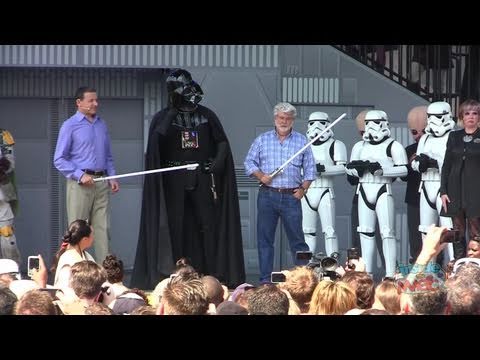Star Tours 2 grand opening dedication with George Lucas, Bob Iger and more at Walt Disney World