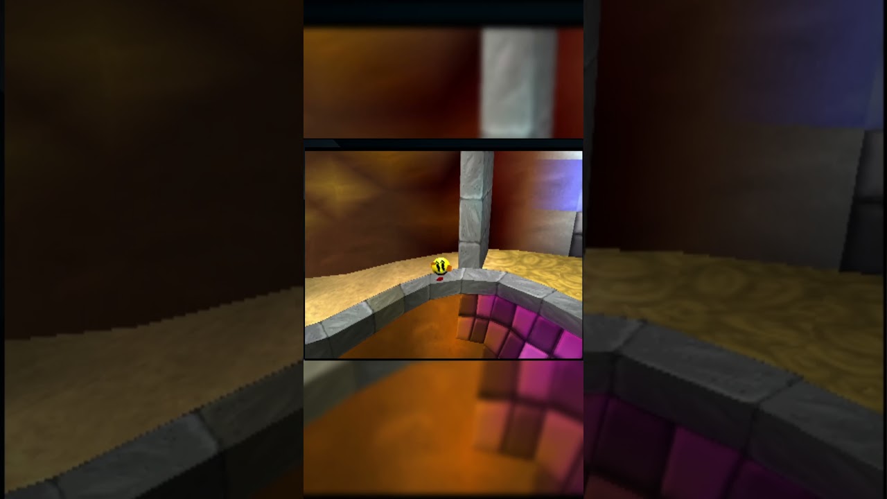 wall skip #pacman #world  #ps1