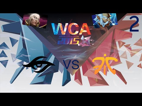 Team Secret vs Fnatic - Game 2 - WCA LAN - Fun cast