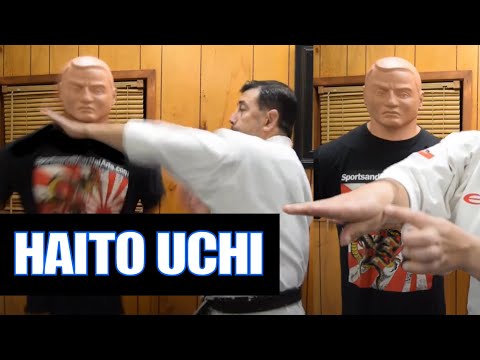 Haito Uchi en Karate - Golpe con canto de la mano - Técnicas de Karate y Artes Marciales #karate