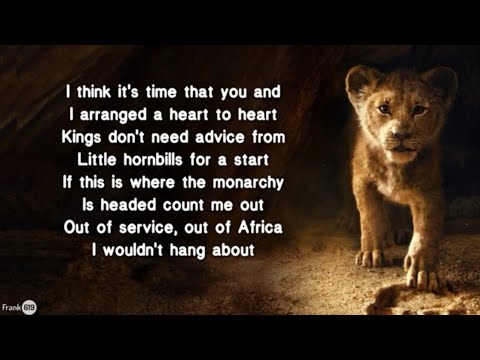 I Just Can't Wait to Be King 🎵 (Lyric) From The Lion King